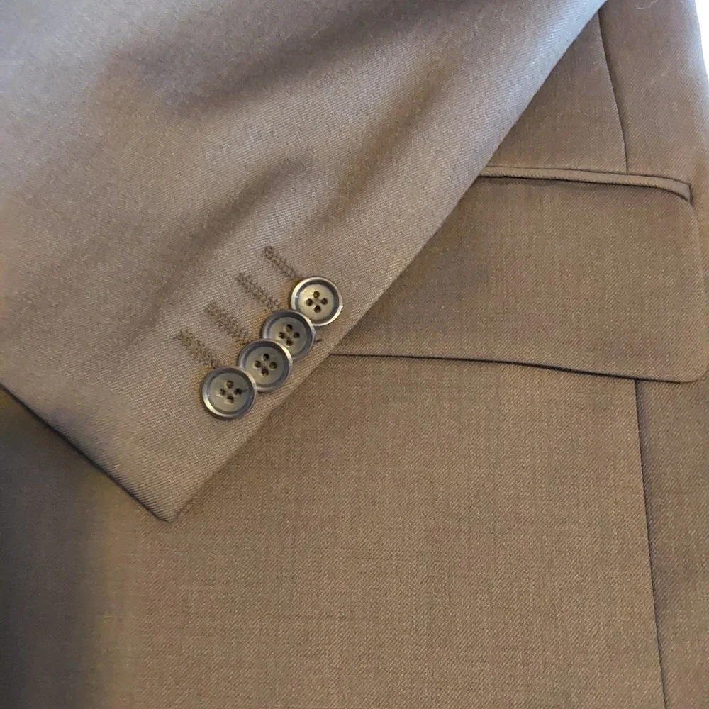 Banana Republic Men's Brown Jacket 100%‎ Wool Sport Coat Blazer 42R